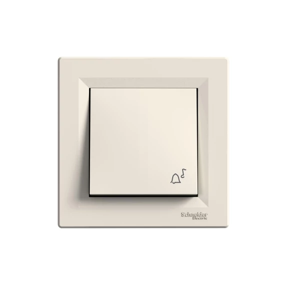 ASFORA Egypólusú nyomó, csengőjel, rugós bekötés, bézs EPH0800123