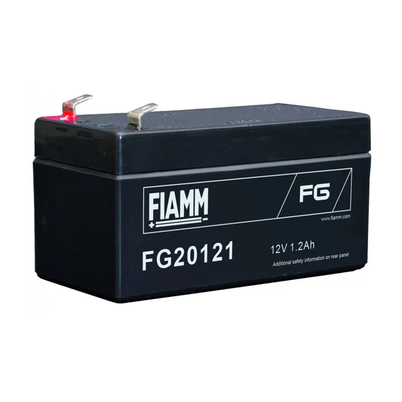 FIAMM FG20121, prémium akkumulátor, 12V/1,2Ah                                                                 