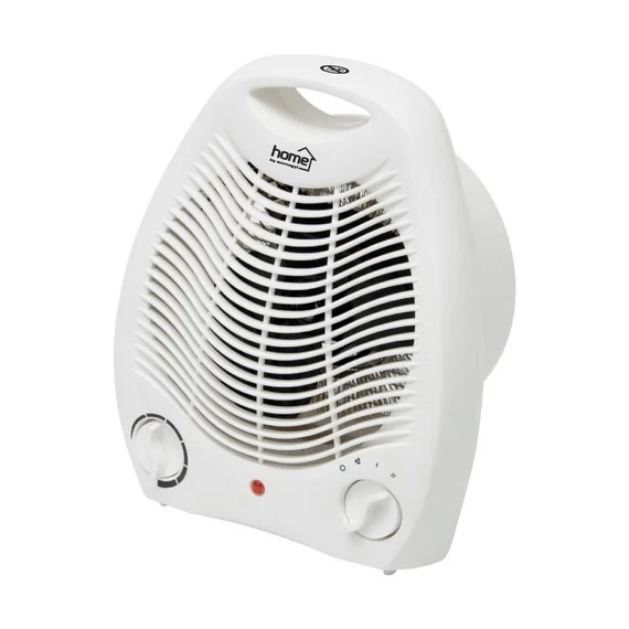 Home FK 1 hordozható elektromos ventilátoros fűtőtest, 1000W/2000W, fehér FK 1