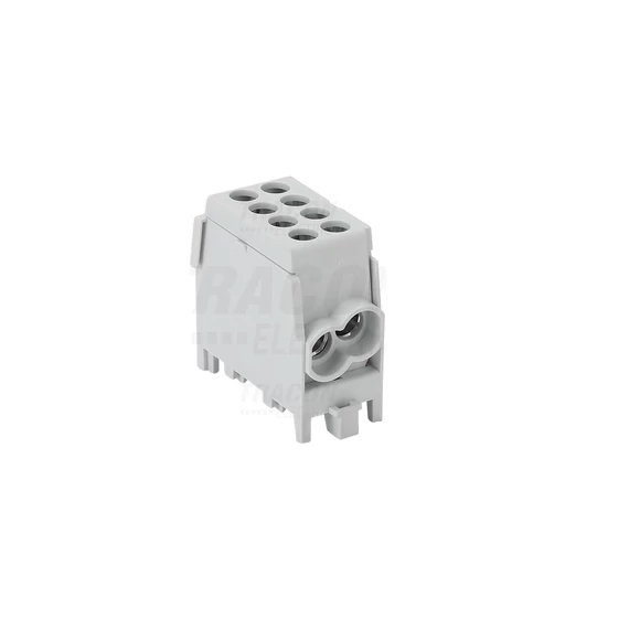 Főáramköri leágazó kapocs, sínre szerelhető, szürke FLECU-25-25-2 Tracon