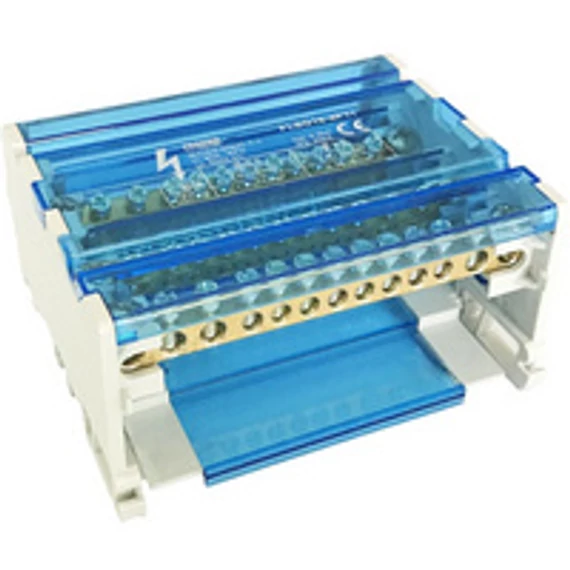 Moduláris elosztóblokk nyitható fedéllel FLSO16-4P11 Tracon