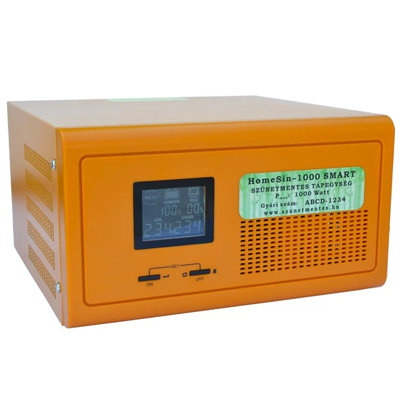 HomeSin 1000 Smart szinuszos szünetmentes tápegység