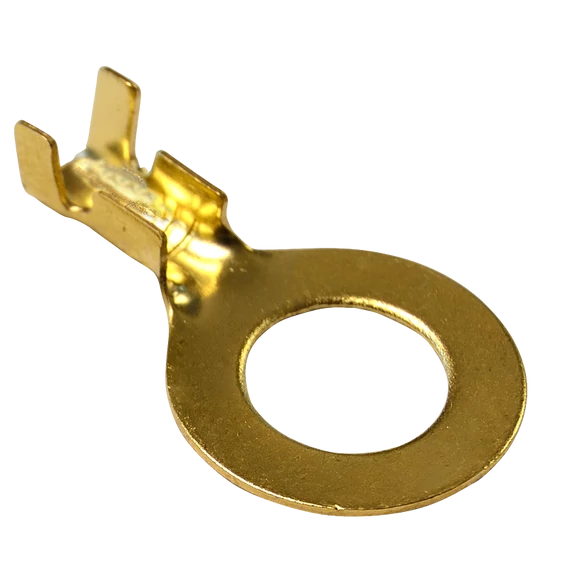 Sajtolható szigeteletlen szemes saru, sárgaréz HSZ8