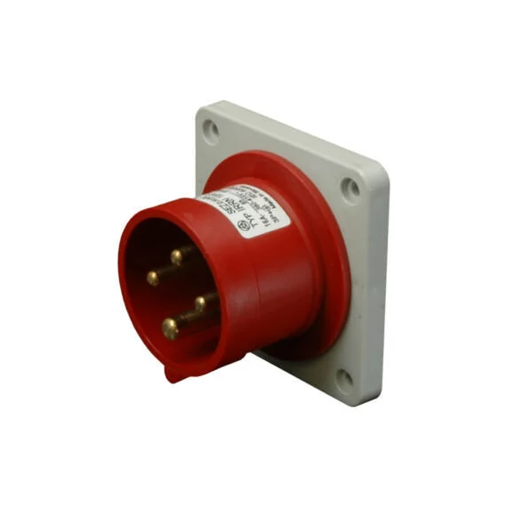 Beépíthető ipari csatlakozó dugvilla 400V 4P 16A IP54 SEZ IRRN 1643