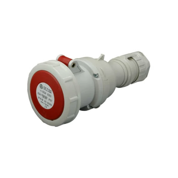 Ipari lengő csatlakozóaljzat dugalj 400V 5P 63A IP67 SEZ ISGN 6353