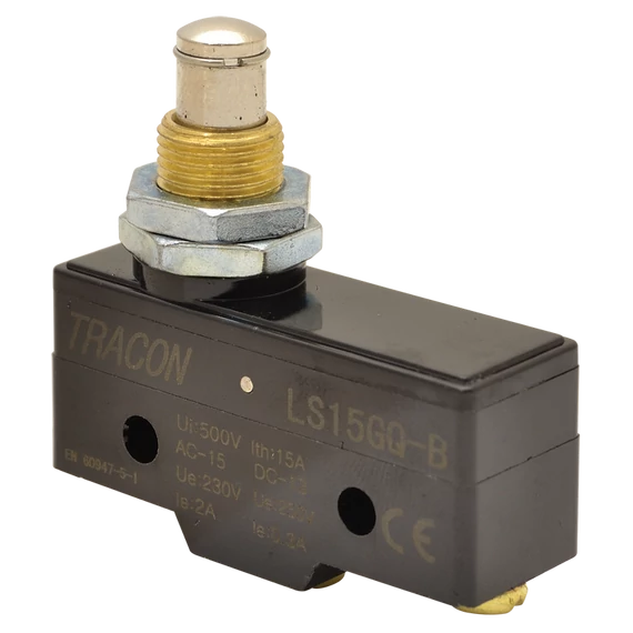 Helyzetkapcsoló, hosszú kúpos, ütküzős 1xCO, 2A/230V AC-15, 0,3A/250V DC-13, IP00 LS15GQ-B