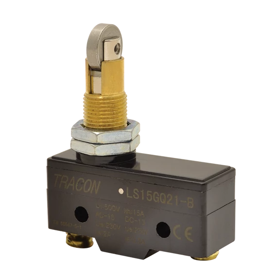 Helyzetkapcsoló, görgős 1xCO, 2A/230V AC-15, 0,3A/250V DC-13, 90°, IP00 LS15GQ21-B