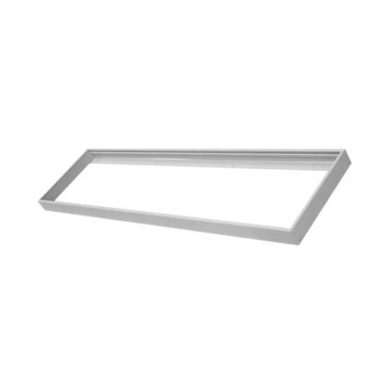Optonica LED Panel felfogató beépítő keret fehér 120x30cm OT5197