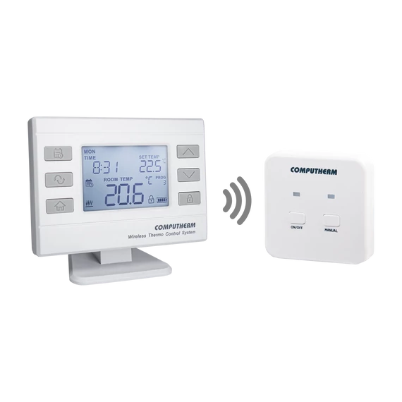 COMPUTHERM Q72RF Vezeték nélküli (rádiófrekvenciás), programozható, digitális szobatermosztát