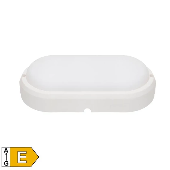 Home RCO 18 LED/WH LED fali és mennyezeti lámpa, 18 W, 2000 lm, IP65, 4000 K, ovális, fehér