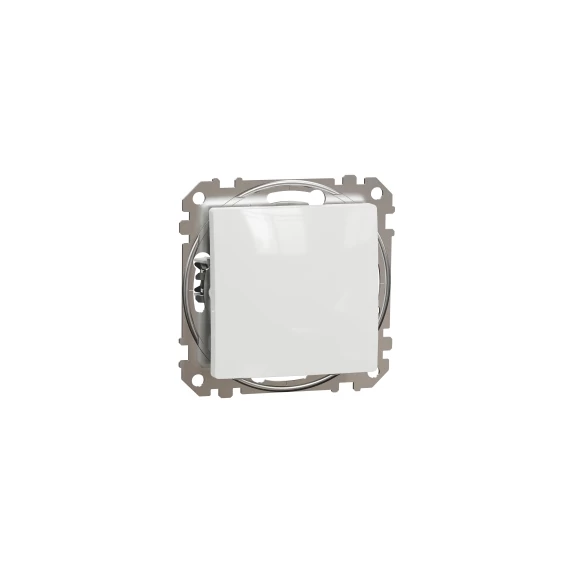 SEDNA DESIGN Keresztkapcsoló, rugós bekötés, 10AX, (107), fehér SDD111107