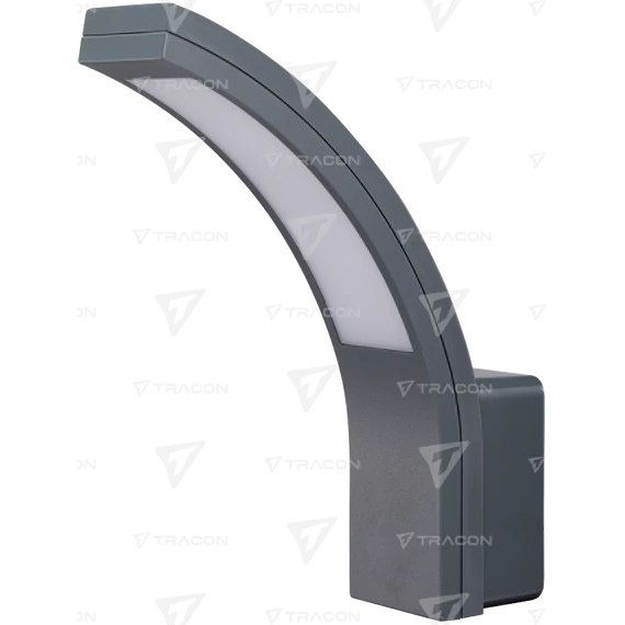 Fali lámpatest, ívelt forma, antracit SLIBA15W TRACON
