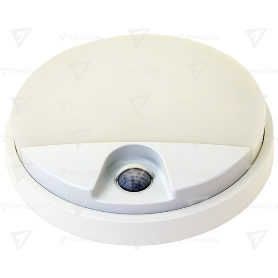 Mozgásérzékelős kerek fali lámpatest SLK15W TRACON