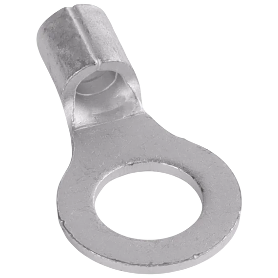 Szigeteletlen szemes saru, ónozott elektrolitréz 4mm2, m5, (d1=3,4mm, d2=5,3mm) SZ4-5