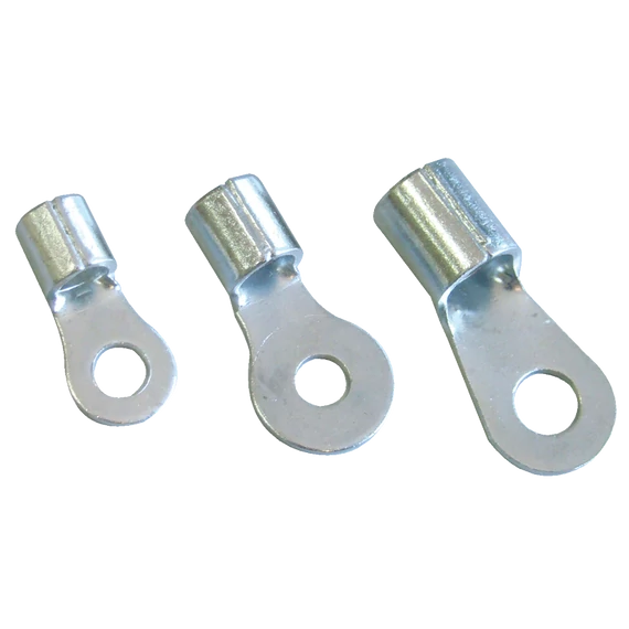 Szigeteletlen szemes saru, ónozott elektrolitréz 70mm2, m10, (d1=13,3mm, d2=10,5mm) SZ70-10