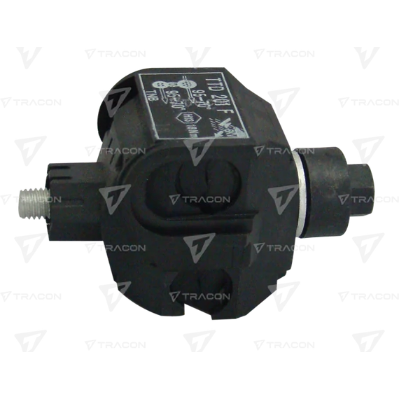 Szigetelt légvezeték-leágazó, szakadófejes csavarral TSZL6-1