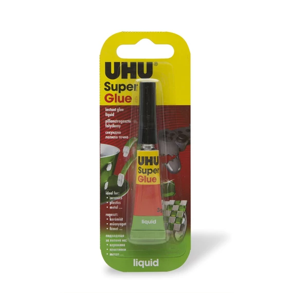 UHU Super Glue pillanatragasztó 3 g liquid  U36700