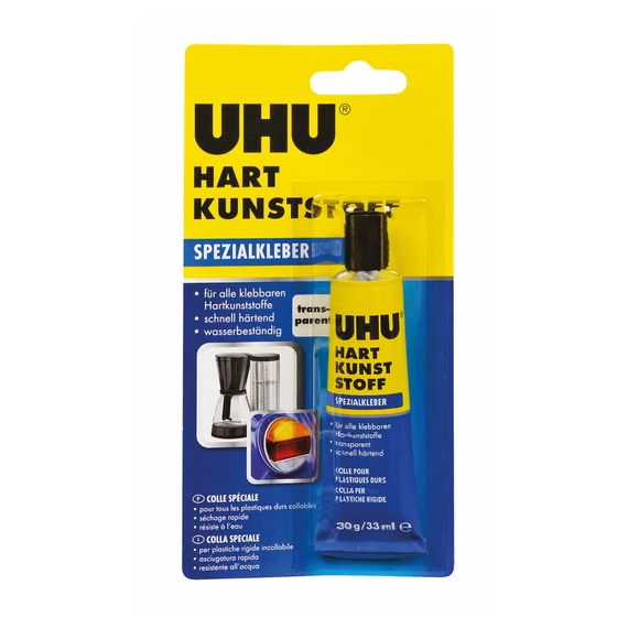 Kemény műanyag ragasztó U46650 UHU