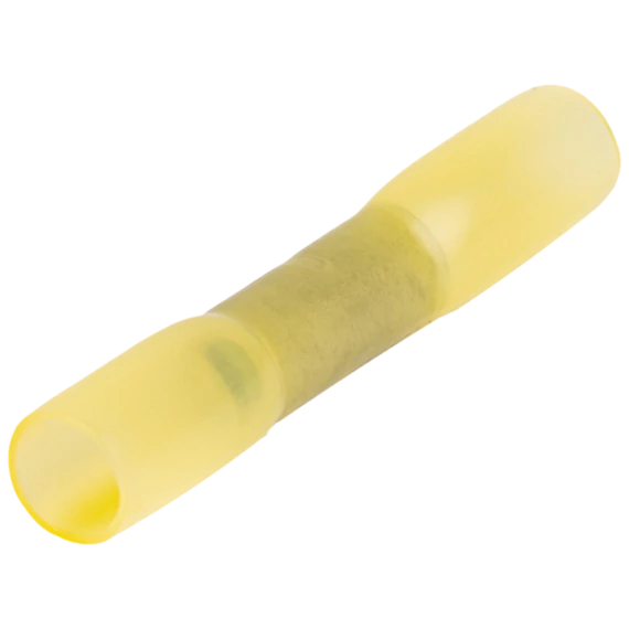 Zsugorodó szigetelésű toldóhüvely, elektrolitréz, sárga 4mm2, (L=42mm, d1=3,6mm), PO ZSTHS
