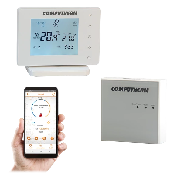 COMPUTHERM E400RF Wi-Fi termosztát 