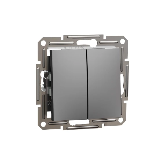 ASFORA Kettős nyomó, rugós bekötés, antracit eph1100171