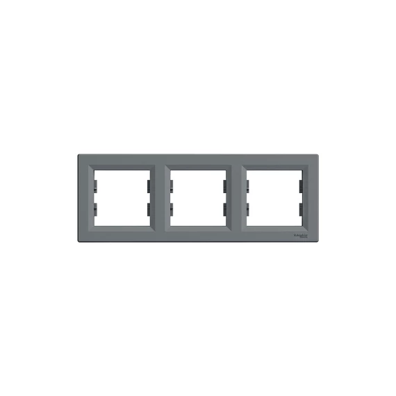 ASFORA Hármas keret, vízszintes, acél eph5800362