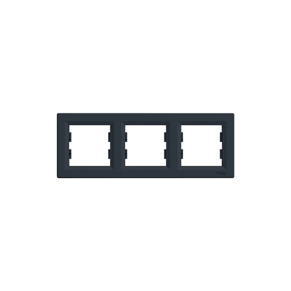 ASFORA Hármas keret, vízszintes, antracit eph5800371