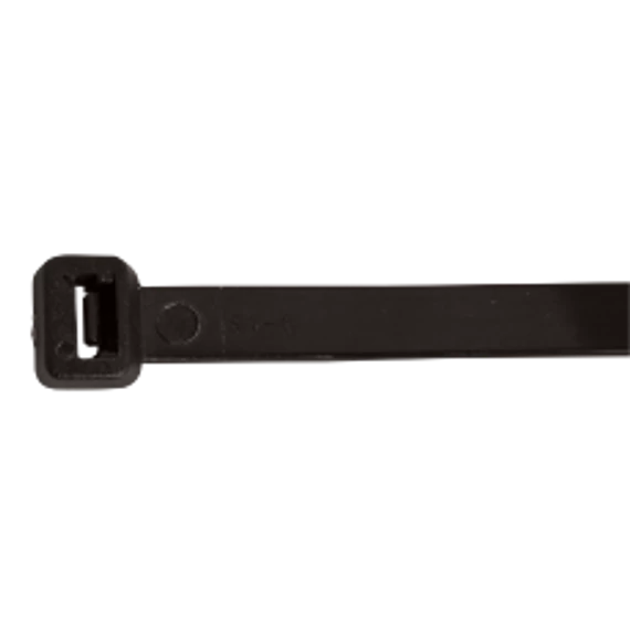 Normál kábelkötegelő, fekete 581PR