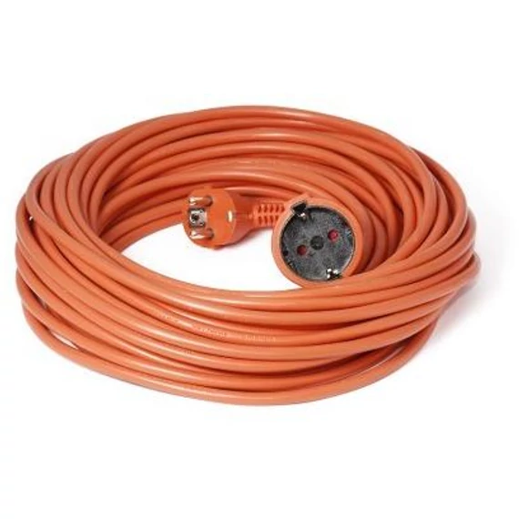 Hálózati hosszabbító lengő 20 m   3 x 1,5 mm2 narancs NV20