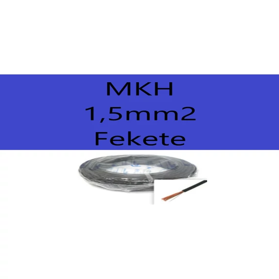 Mkh 1,5mm2 Fekete