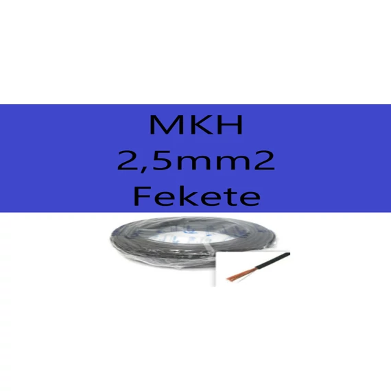 Mkh 2,5mm2 Fekete