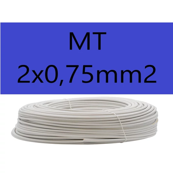 MT 2x0,75mm kábel H05VV-F