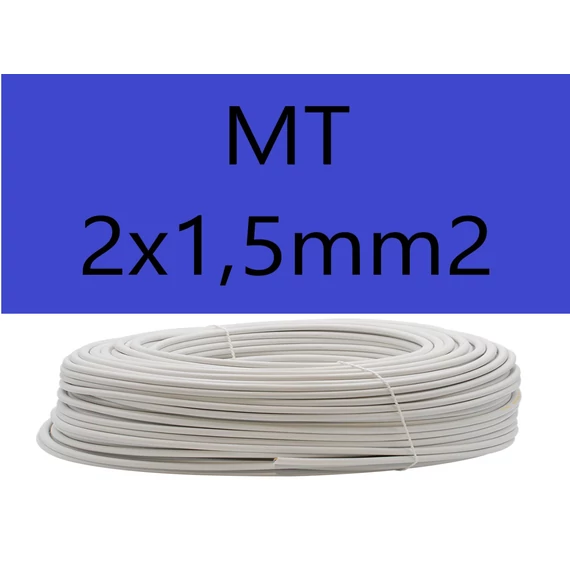 MT 2x1,5mm kábel H05VV-F