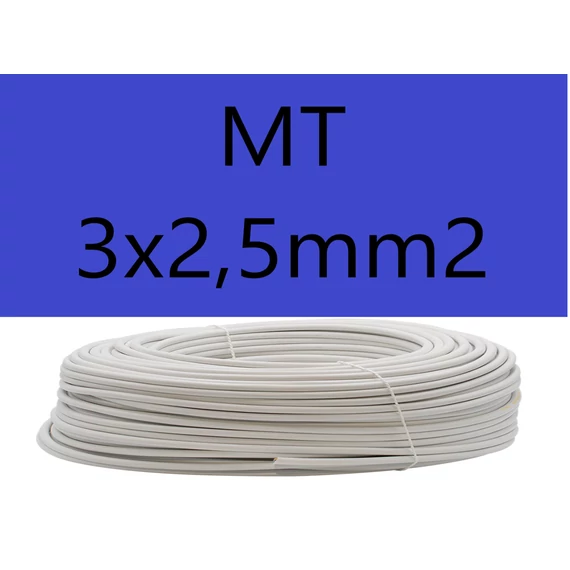 MT 3x2,5mm kábel H05VV-F