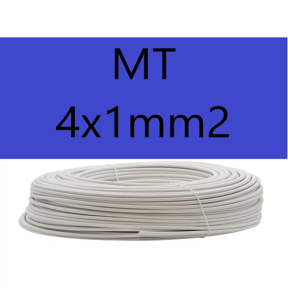 MT 4x1mm  kábel H05VV-F