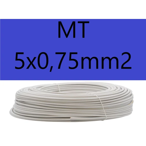 MT 5x0,75mm kábel H05VV-F
