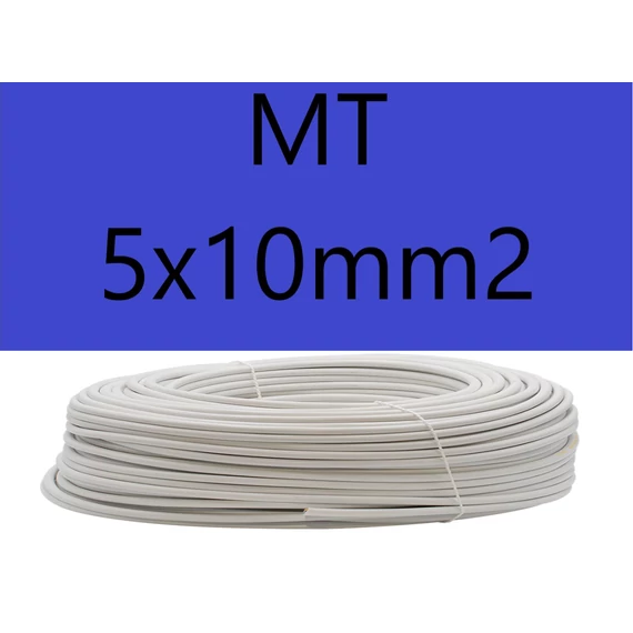 MT 5x10mm kábel H05VV-F