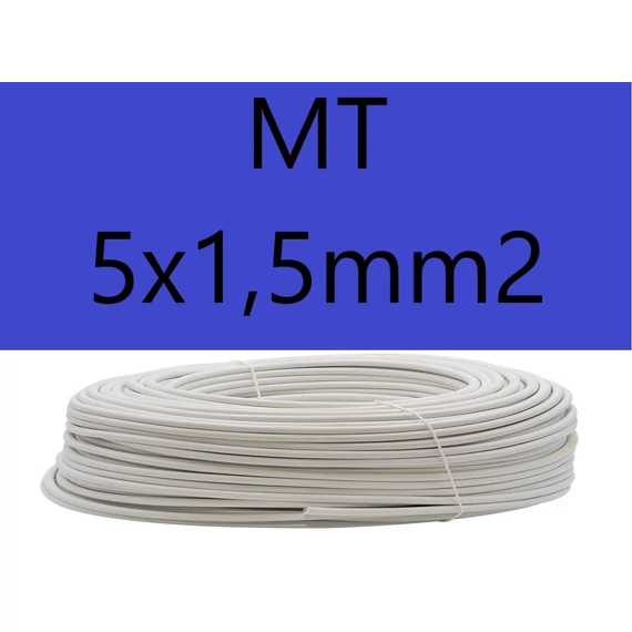 MT 5x1,5mm kábel H05VV-F