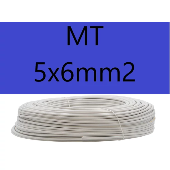 MT 5x6mm  kábel H05VV-F