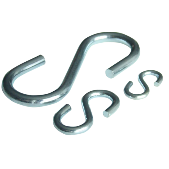 Acél kampó, horganyzott 3×30mm, 320N HR3-30