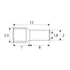 Kép 2/2 - Érvéghüvely<br>1,5 mm²-es vezetékekhez 05496