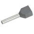 Kép 1/3 - Érvéghüvely<br>2 x 0,75 mm²-es vezetékekhez 05721