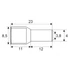 Kép 3/3 - Érvéghüvely<br>2 x 4,0 mm²-es vezetékekhez 05725