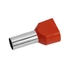 Kép 1/3 - Érvéghüvely<br>2 x 10 mm²-es vezetékekhez 05727