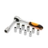 Kép 1/5 - Dugókulcs készlet - 1/4" - 12 db HANDY 10857A