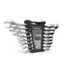 Kép 1/7 - Racsnis csillag-villáskulcs készlet - 8,10,13,14,15,17,19, 21 mm - flexibilis fejjel HANDY 10870