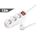 Kép 1/2 - 3-as elosztó<br>kapcsolóval<br>250 V • 10 / 16 A<br>1,5 m 20221 Delight