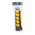 Kép 2/2 - Kültéri elosztó fedéllel - 1,5 m - 5 x 230V - 3 x 1,5 mm2, gumi  - IP44 20223E Delight