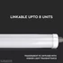Kép 6/9 - 36W Sorolható LED Vízálló Lámpa 120 cm 120lm/W Hideg fehér - 216284 V-TAC