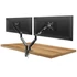 Kép 2/9 - Monitor&TV tartókonzol - dupla karos, teleszkópos - asztallapra rögzíthető 39684 Delight